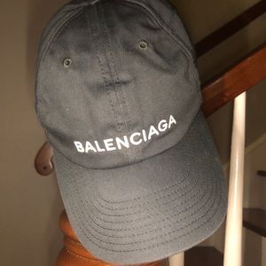 100% Authentic Balenciaga Black Hat Rare Find